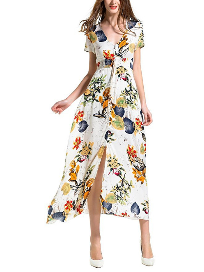 Marque-longue-Maxi-Robe-imprimer-grande-taille-d-contract-t-plage-v-tements-femmes-Vestidos-rendre