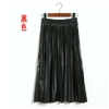2018-nouveau-femmes-pu-cuir-jupe-pliss-e-demi-longueur-r-tro-taille-haute-slim-orgue