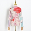 TWOTWINSTYLE-T-shirt-manches-longues-avec-imprim-s-pour-femme-top-long-col-roul-v-tement