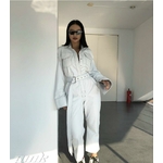 Streetwear-ceintures-barboteuses-femmes-manches-longues-Combinaison-Femme-automne-blanc-noir-dames-d-contract-poches-Cargo