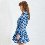 Deuxtwinstyle-2019-imprimer-Mini-femmes-robe-manches-longues-O-cou-taille-haute-ceintures-Slim-une-ligne
