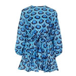 Deuxtwinstyle-2019-imprimer-Mini-femmes-robe-manches-longues-O-cou-taille-haute-ceintures-Slim-une-ligne