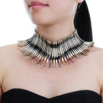 Dame-De-Mode-Unique-Cadeau-De-No-l-Bijoux-6-Couleurs-Mousseux-Argent-et-D-or