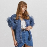 Deuxtwinstyle-t-maille-Patchwork-femmes-veste-revers-sans-manches-bouton-grande-taille-Denim-manteau-femme-mode