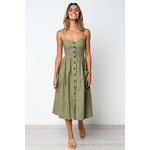 Bouton-ray-imprim-coton-lin-d-contract-t-robe-2019-Sexy-Spaghetti-sangle-v-cou-hors