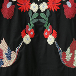 Vintage-Floral-fleur-Brid-broderie-droite-l-che-Mini-robe-o-cou-manches-courtes-femmes-marque
