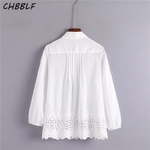 CHBBLF-femmes-dentelle-douce-patchwork-blanc-blouse-manches-longues-col-claudine-chemise-d-contract-hauts-C8630