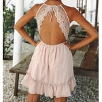 2018-Off-white-Casual-Elegant-Beach-Summer-Dress-Lace-Backless-Cute-Ladies-Party-Clothes-For-Women