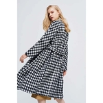 JXYSY-femmes-Trench-Coat-2019-automne-nouveau-mode-Plaid-femme-Slim-mi-long-coupe-vent-avec