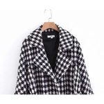 JXYSY-femmes-Trench-Coat-2019-automne-nouveau-mode-Plaid-femme-Slim-mi-long-coupe-vent-avec