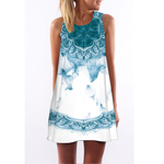 2018-Robe-D-t-Imprim-floral-Boho-Robes-Pour-Femmes-Casual-Plage-Robe-Sans-Manches-Flamant