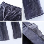 JuneLove-2019-mode-velours-pantalon-femmes-automne-hiver-slim-Flare-pantalon-taille-haute-pantalon-haut-street