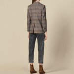 2019-nouveau-femmes-Plaid-costume-Blazer-bouton-unique-bureau-dame-veste-et-manteau-ou-automne-hiver