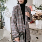Femmes-mode-vintage-plaid-costume-blazer-vintage-style-2019-automne-long-blazer-poches-bureau-dame-costume