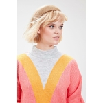 Pull-femmes-Trendyol-mod-le-jaune-pulls-col-roul-mod-le-deuxaw20za0058
