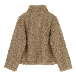 Deuxtwinstyle-Patchwork-PU-cuir-poilu-veste-pour-femmes-revers-col-manches-longues-d-contract-Hit-couleur