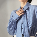 TWOTWINSTYLE-chemise-bleue-revers-pour-femme-chemisiers-manches-longues-coupe-droite-ample-nouvelle-mode-automne-2021
