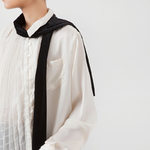 Deuxtwinstyle-Patchwork-Plaid-irr-guli-re-Blouses-femme-revers-col-manches-longues-Hit-couleur-pliss-e