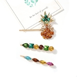 Solennemo-mignon-fruits-ananas-pince-cheveux-pingles-femmes-filles-cristal-Barrettes-de-mariage-bijoux-de-mari