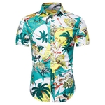 Camisa-de-manga-corta-con-estampado-de-Estilo-Hawaiano-para-hombre-Camiseta-holgada-con-botones-y