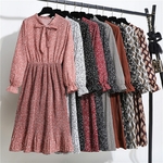 t-Vintage-imprim-fleurs-a-ligne-femmes-robe-manches-longues-mi-mollet-robes-d-contract