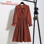 t-Vintage-imprim-fleurs-a-ligne-femmes-robe-manches-longues-mi-mollet-robes-d-contract