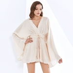 Deuxtwinstyle-l-gant-solide-combinaison-pour-les-femmes-col-en-V-manches-longues-taille-haute-jambe