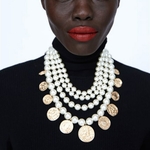 Meilleur-lady-ZA-pendentif-en-m-tal-Simul-collier-en-perles-Pour-Les-Femmes-D-claration