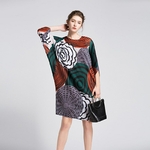 EAM-2019-Nouveau-Printemps-Hiver-Col-Rond-Long-Seeve-Hit-Couleur-Patter-Imprim-L-che