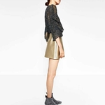 Mode-femmes-PU-cuir-jupes-plus-la-taille-d-or-streetwear-mini-jupes-style-Europ-en
