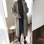 Dicstrong-mode-Long-Cardigan-femmes-2018-mode-Harajuku-l-che-tricot-chandail-femmes-d-contract-noir