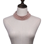 JURAN-4-Couleurs-Vintage-Brillant-Wrap-Corde-Choker-Colliers-Mode-Maxi-Col-Collier-Femmes-D-claration