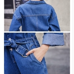 Mode-Streetwear-Style-Denim-salopette-femmes-2018-automne-manches-longues-body-taille-haute-Jeans-moulante-barboteuse