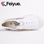 Kung-Fu-chaussures-classique-blanc-Feiyue-chaussures-Tai-Chi-Arts-martiaux-karat-enfants-hommes-chaussures-confortable