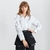 Deuxtwinstyle-d-contract-solide-t-Blouse-Top-femme-2019-nouvelle-mode-mar-e-col-en-V