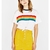 Rainbow-Stripe-T-Shirt-Women-Summer-Harajuku-Aesthetic-Vegan-Feminist-Vintage-Grunge-Streetwear-Cropped-White-Tops