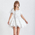 Deuxtwinstyle-t-solide-d-contract-une-ligne-femmes-robe-col-carr-manches-courtes-vider-volants-robes