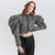 Deuxtwinstyle-fronc-Plaid-vestes-pour-femmes-O-cou-bouff-e-manches-longues-d-contract-court-femme