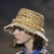 Chapeau-de-p-cheur-de-plage-r-tro-ajour-Bassin-chapeau-de-paille-mode-gland-chapeau