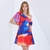 TWOTWINSTYLE-Sexy-Print-Tie-Dye-Dress-For-Women-Asymmetrical-Collar-Short-Sleeve-High-Waist-Hit-Color