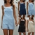 Women-Rompers-Button-Pocket-Ladies-Solid-Playsuits-Sexy-Backless-Straps-Short-Jumpsuits-Summer-Casual-Loose-Overalls