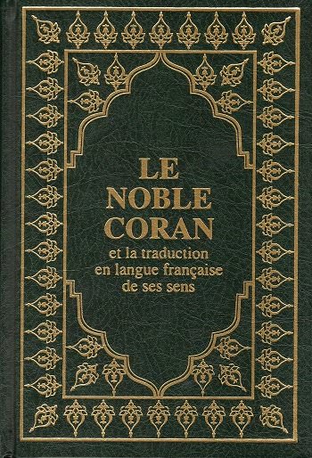 Le noble Coran grand format français arabe