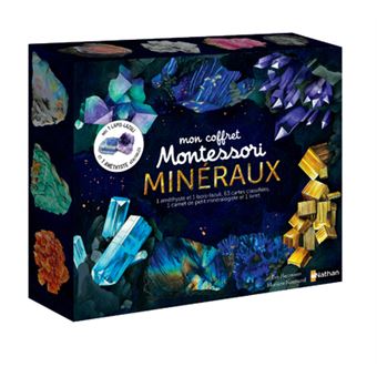 Mon coffret Montessori - Minéraux