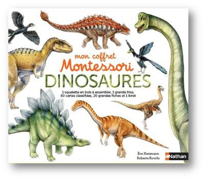 Mon coffret Montessori - Dinosaures
