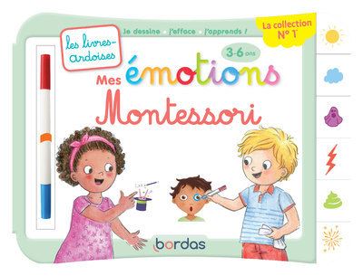 Livre-ardoise : Mes émotions Montessori