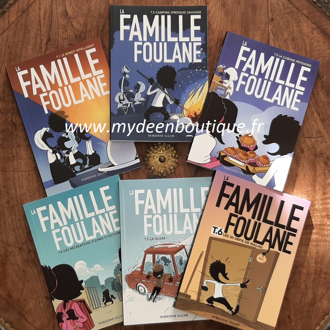 Pack enfants/ados Les 6 tomes de La Famille Foulane
