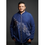 jabador-modele-15-abjad-diagonale-capuche-bleu-collection-ismail-mounir