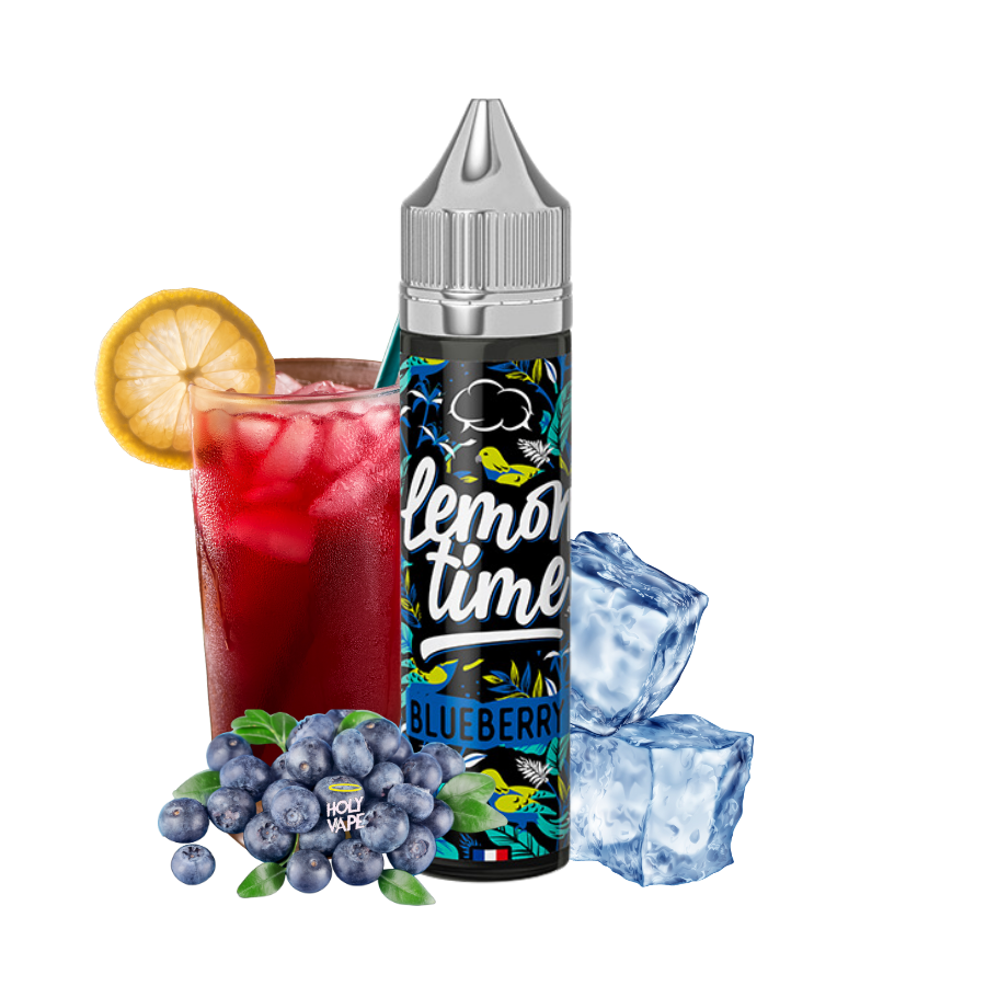 Lemon'time Blueberry 50ml Eliquid-France limonade myrtille