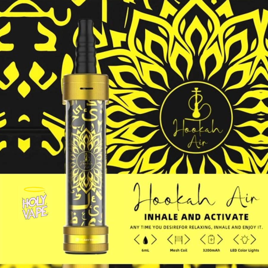 E-Chicha Portable Hookah Air Oriental Gold - Fumytech