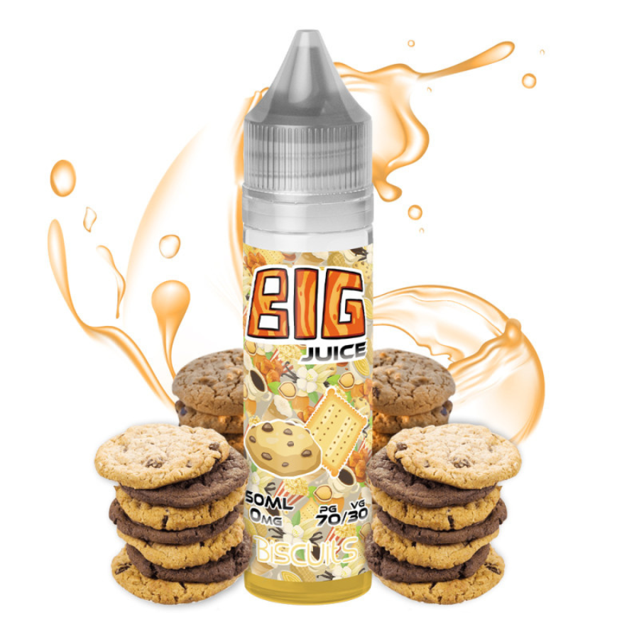 biscuit vap Biscuit 50 ml - Big juice - E-Liquides 50ml/BIG JUICE 50ml